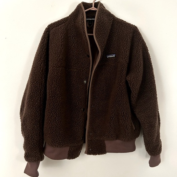 Patagonia Brown Fleece Jacket - Picture 1 of 6